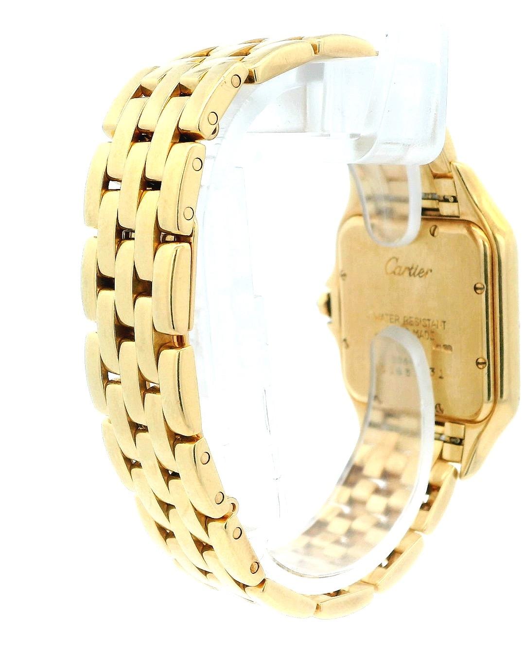 Cartier Panthere Large W25014B9 18K Yellow Gold For Sale 2