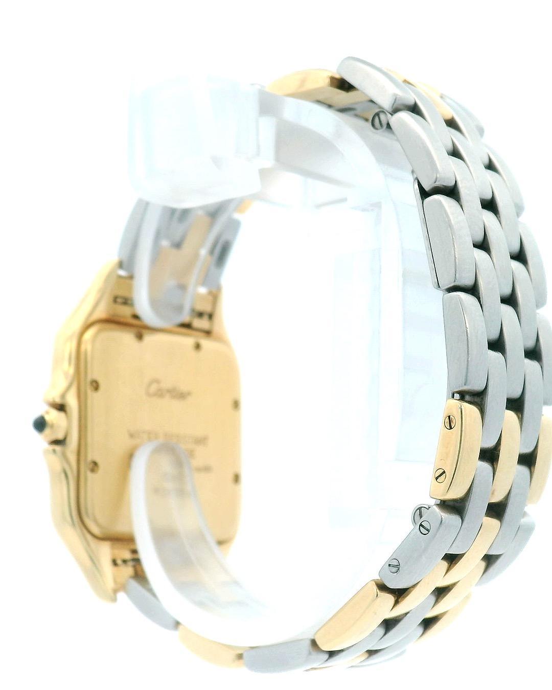 Cartier Panthere Large W25039L6 bicolore con scatola e documenti In condizioni buone in vendita a Great Neck Plaza, NY