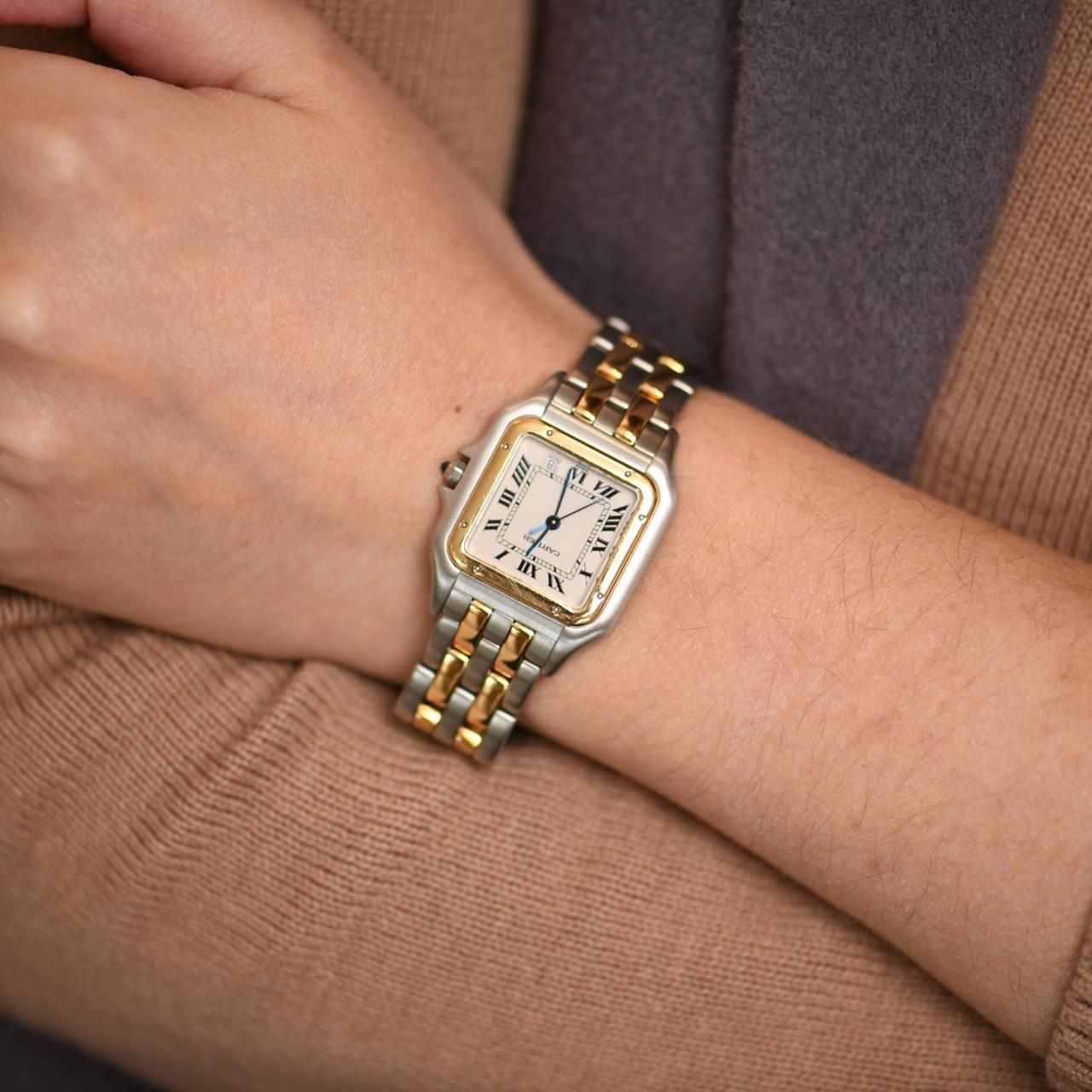 SKU AT-1818
Brand Cartier
Model No. W2PN0007
Retail Price £9,050 incl. VAT / $10,000 / € 10 800 incl. VAT
____________________________________
Date Circa 2000
Gender Unisex / Women
Box/Papers NO
____________________________________
Condition 
Case -