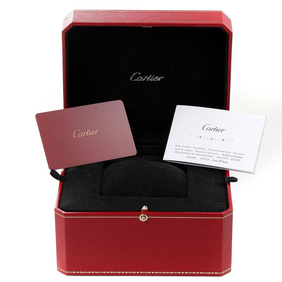 Cartier Panthere Midsize Steel Ladies Watch WSPN0007 Box Card For Sale 4