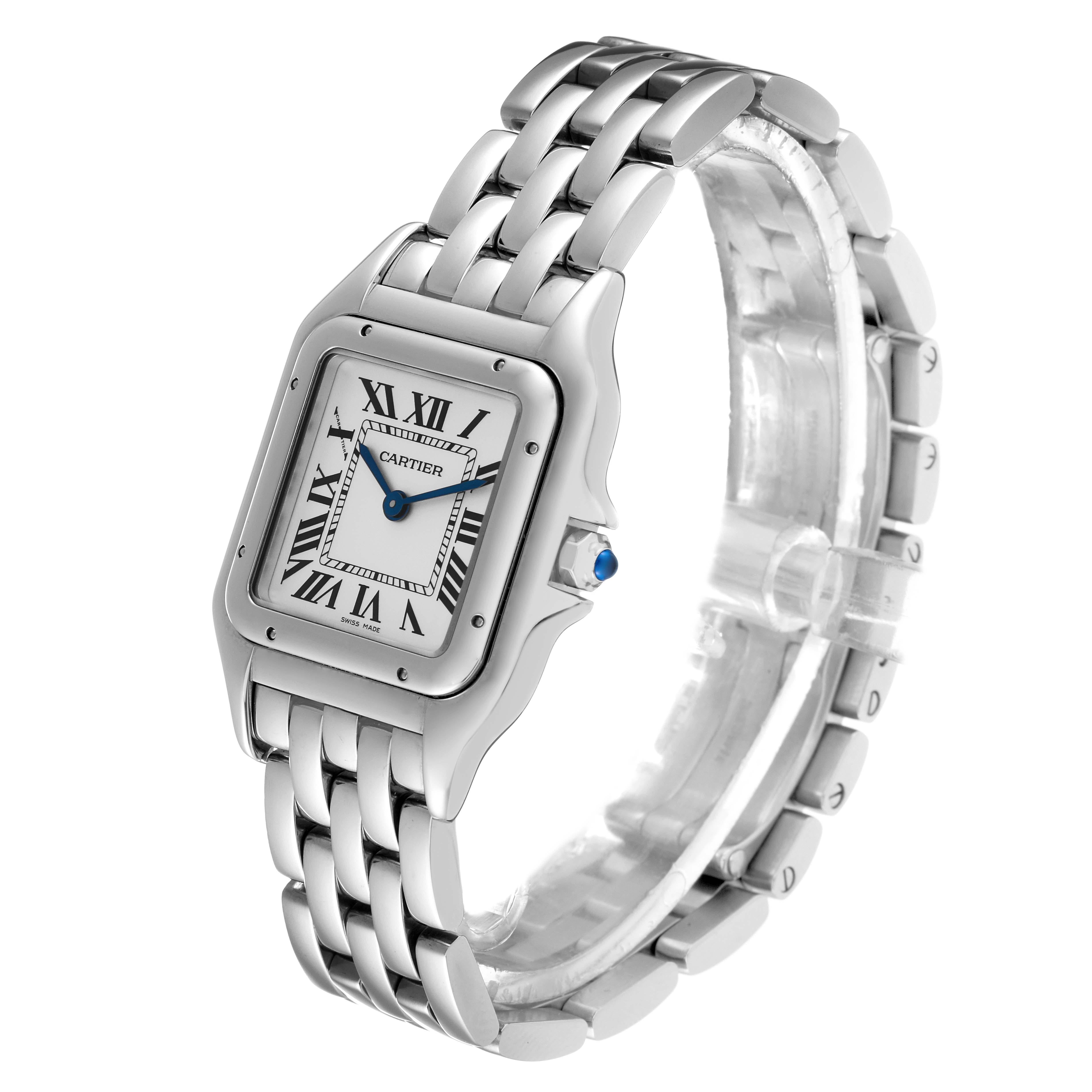 Cartier Panthere Midsize 27mm Stahl-Damenuhr WSPN0007 1