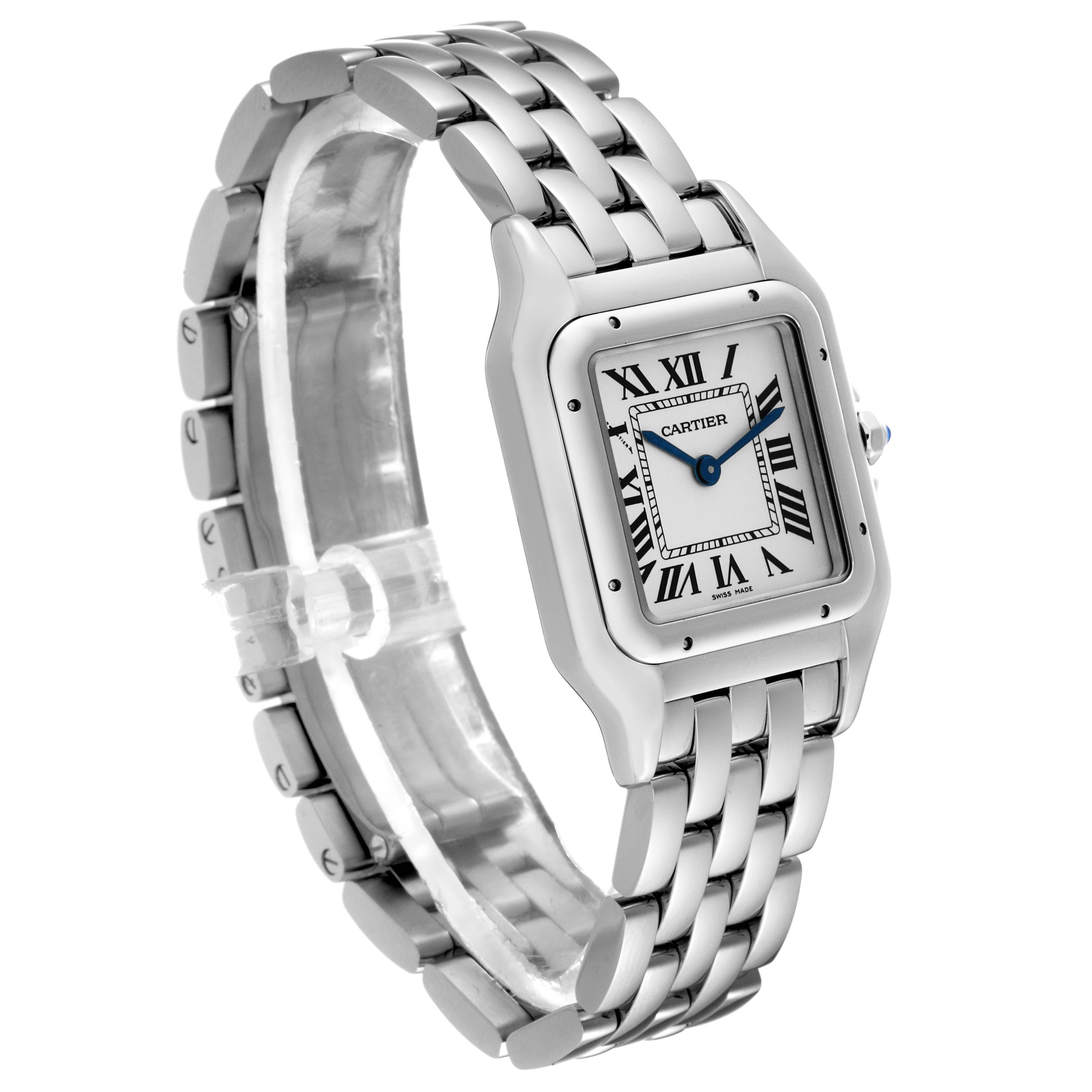 Cartier Panthere Midsize 27mm Steel Ladies Watch WSPN0007 4