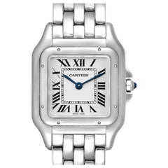 Cartier Panthere Midsize Steel Ladies Watch WSPN0007 Box Papers