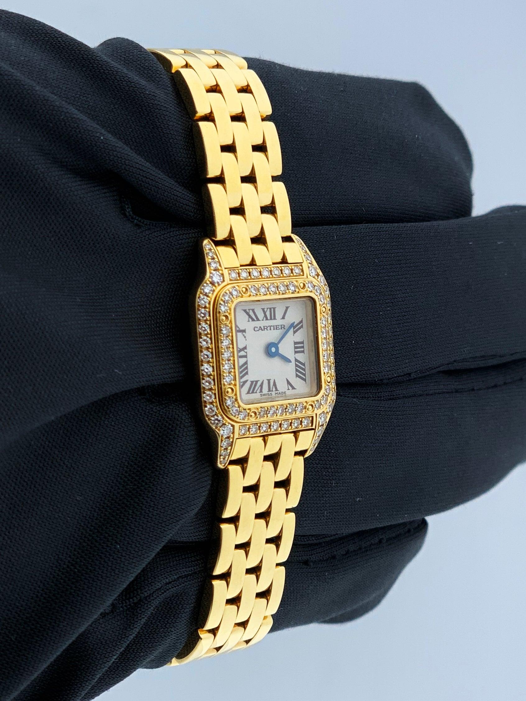 cartier mini panthere watch