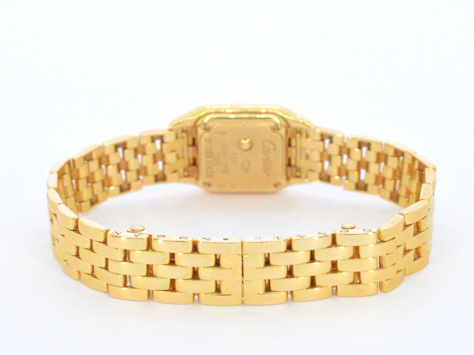 Contemporary Cartier, Panthere Mini, Golden Watch