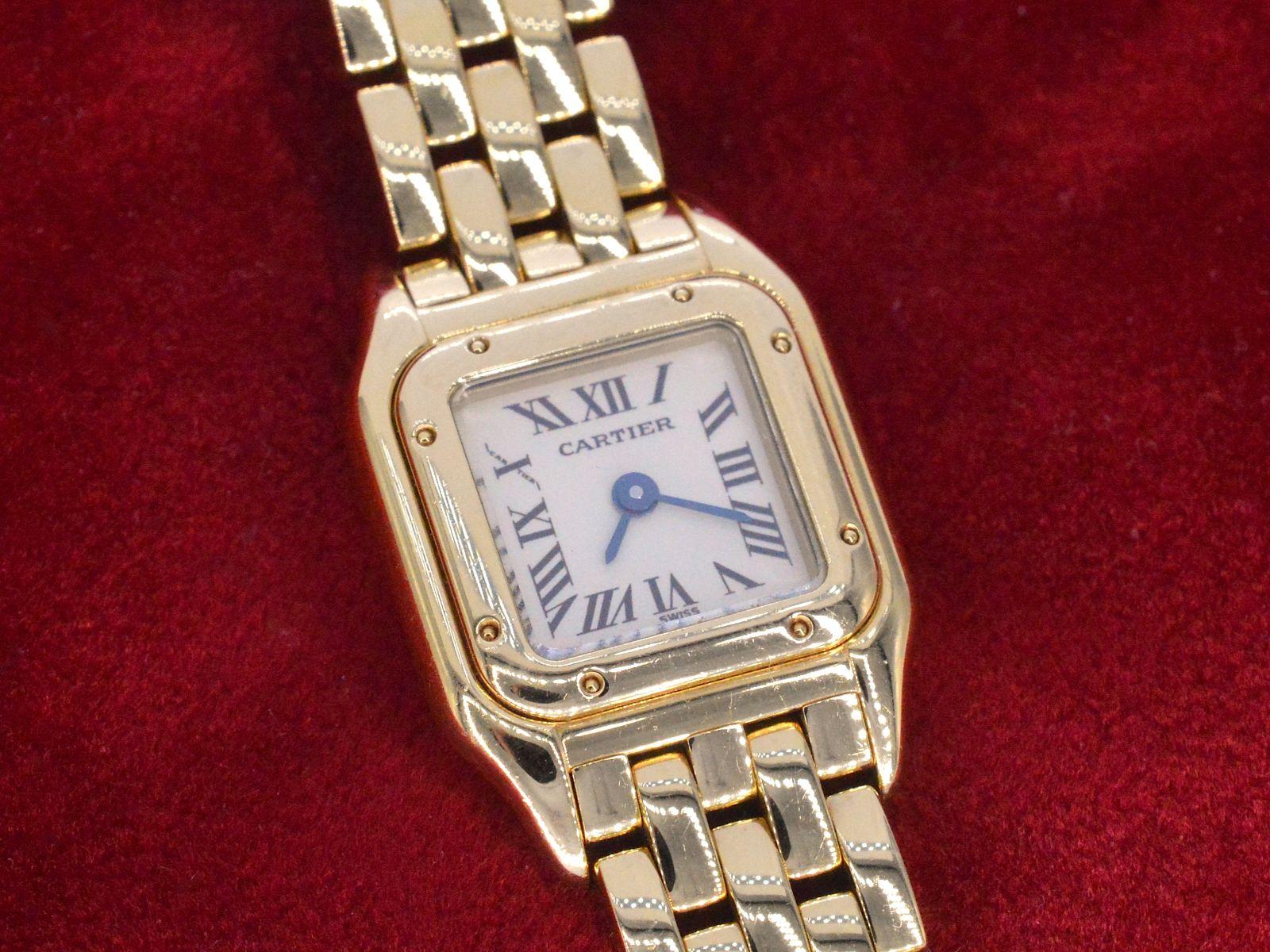 Cartier, Panthere Mini, Golden Watch 1