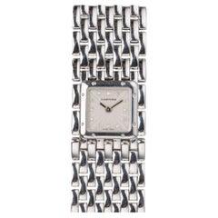 Cartier Panthere Mini Ribbon WG3008TB/2450 Guilloche Diamond Dial 18k WG 2000s