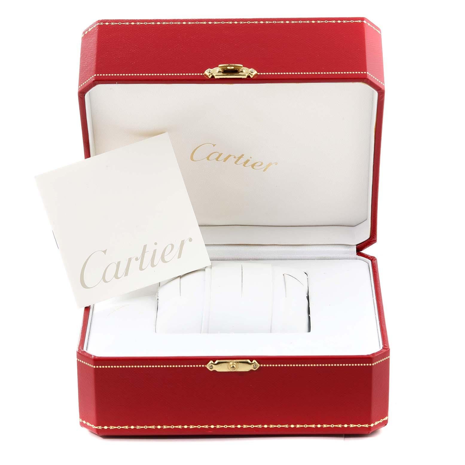 Cartier Panthere Mini Rose Gold Diamond Triple Loop Ladies Watch WJPN0013 1