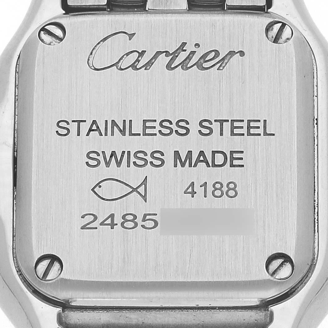 Women's Cartier Panthere Mini Stainless Steel Ladies Watch WSPN0019 Box Card For Sale