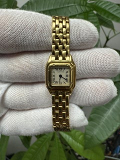 Cartier Panthere Mini W25034B9 18K Yellow Gold Ladies Watch