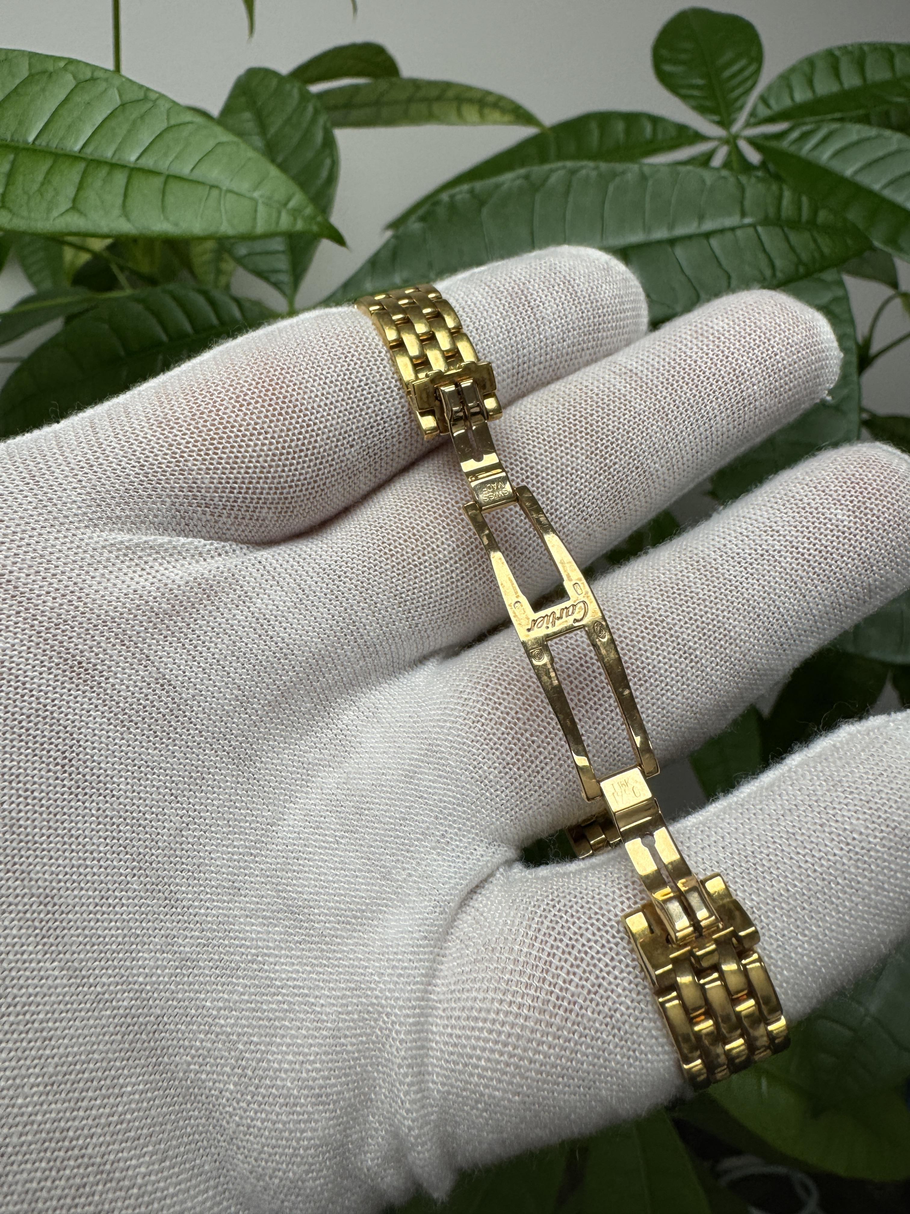 Montre Femme Cartier Panthere Mini W25034B9 en or jaune 18K Pour femmes en vente