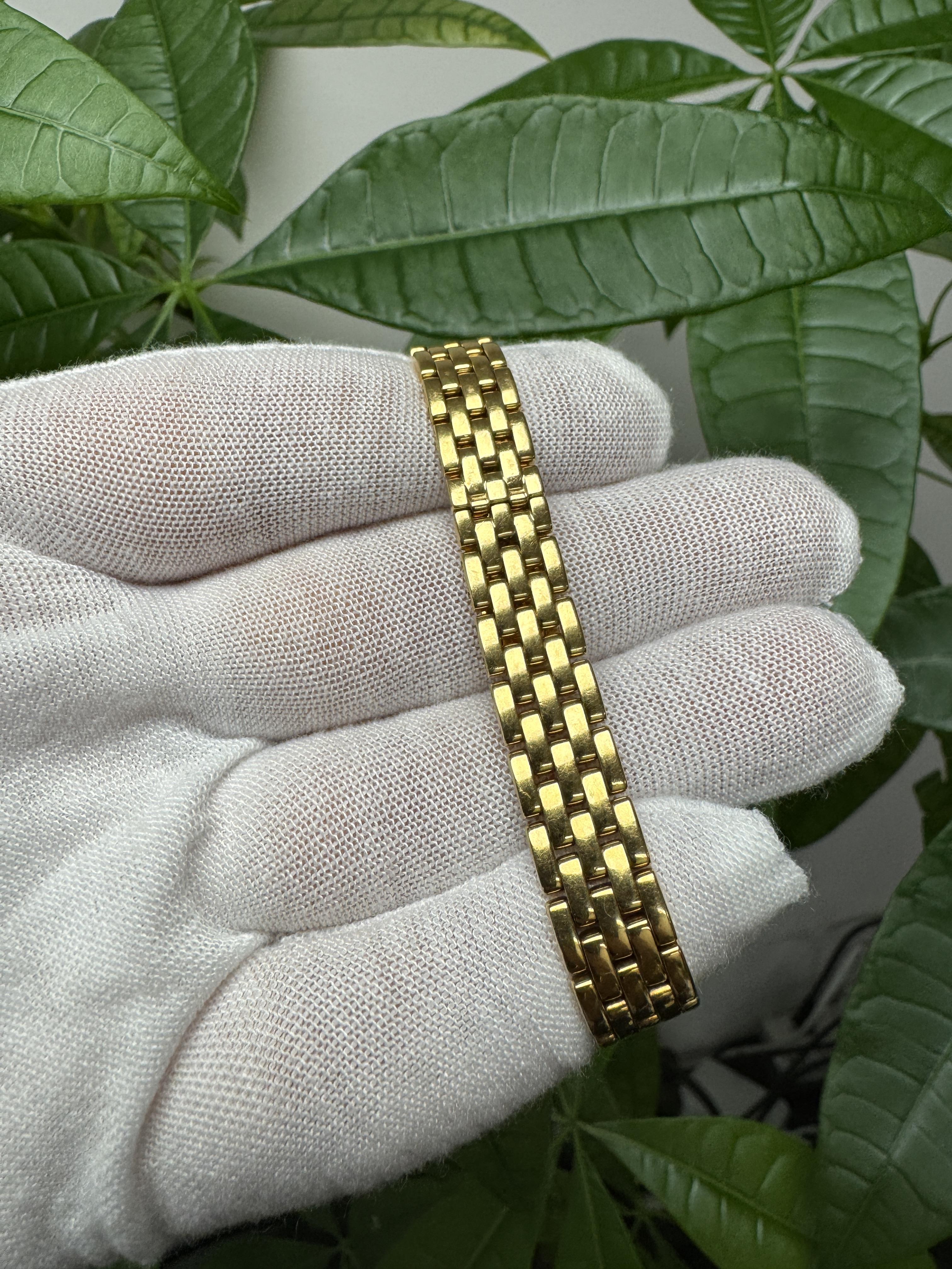 Montre Femme Cartier Panthere Mini W25034B9 en or jaune 18K en vente 1