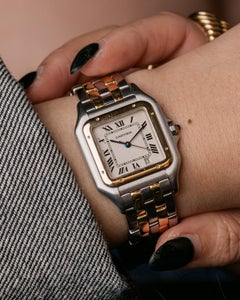 Cartier Panthère MM 1100 YG/SS 2 Row 2000s
