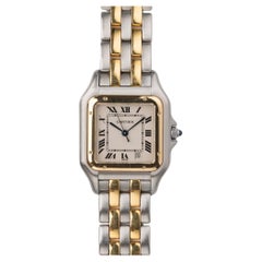 Cartier Panthère MM 1100 YG/SS 2 Row 2000s