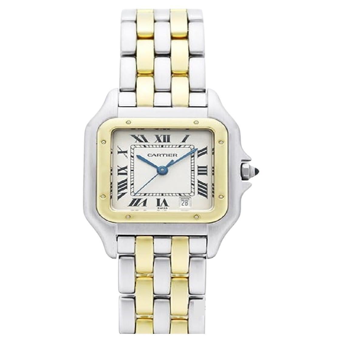 Cartier Panthère MM W25028B6 - Iconic Gold & Stainless Steel Men's Watch