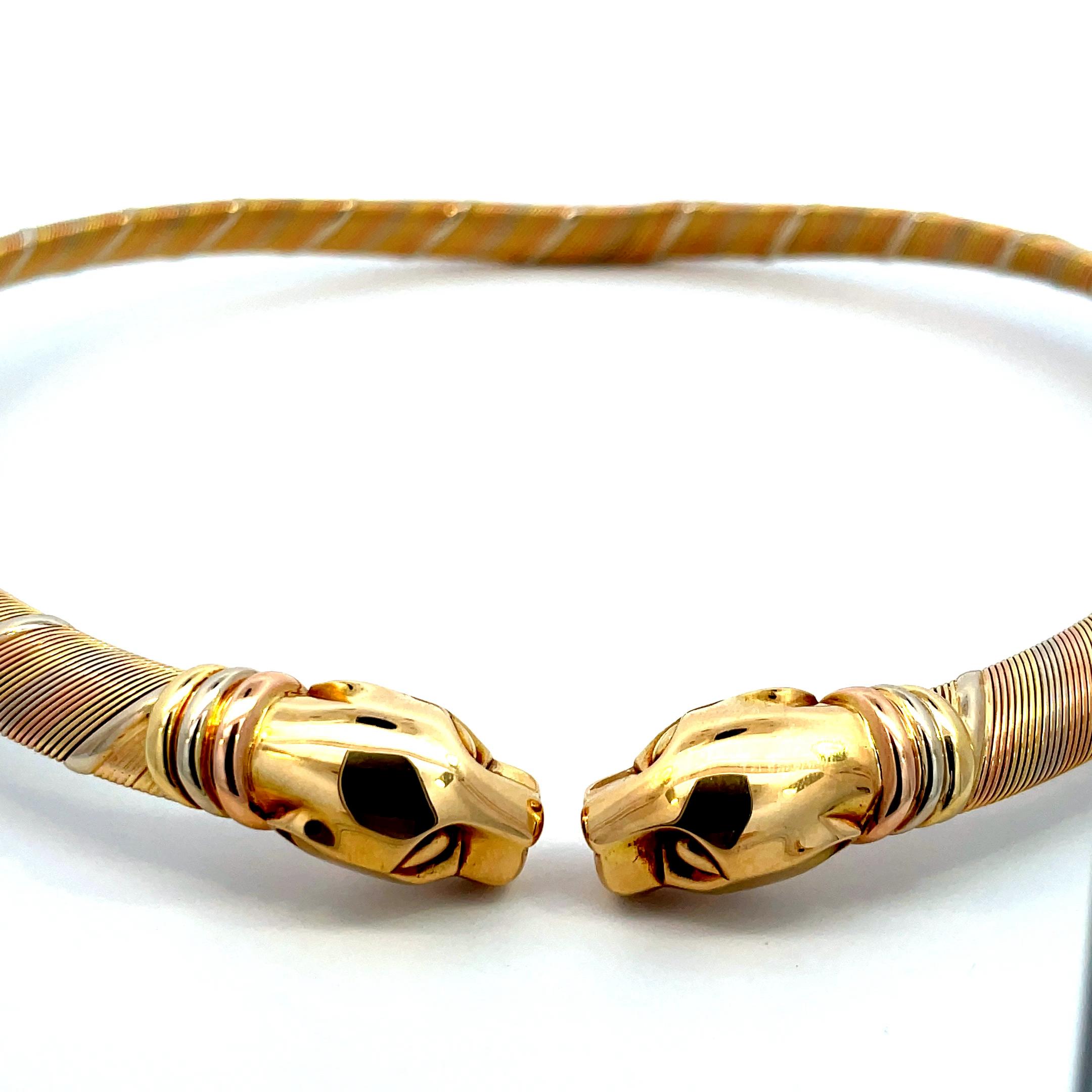 Women's or Men's Cartier Panthere Necklace
