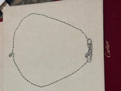 Collar Panthère Cartier de Oro Blanco y Diamantes