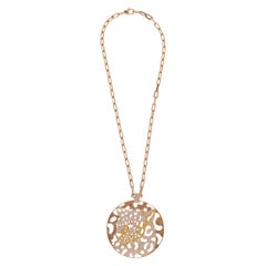 Cartier Panthere Openwork Limited Edition Gold Necklace