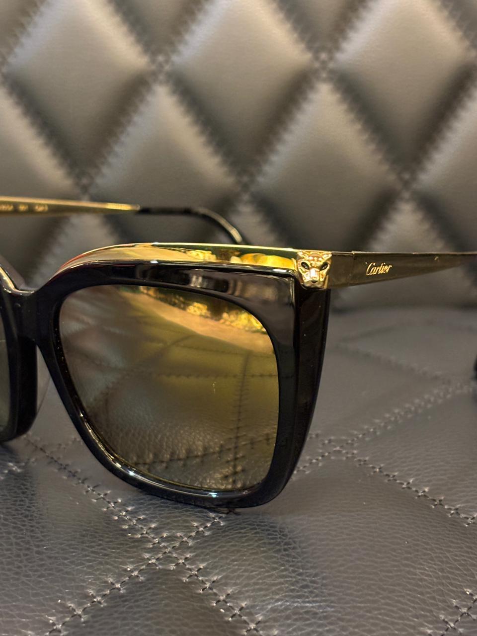 Cartier Panthere Oversized Sunglasses in vendita 7