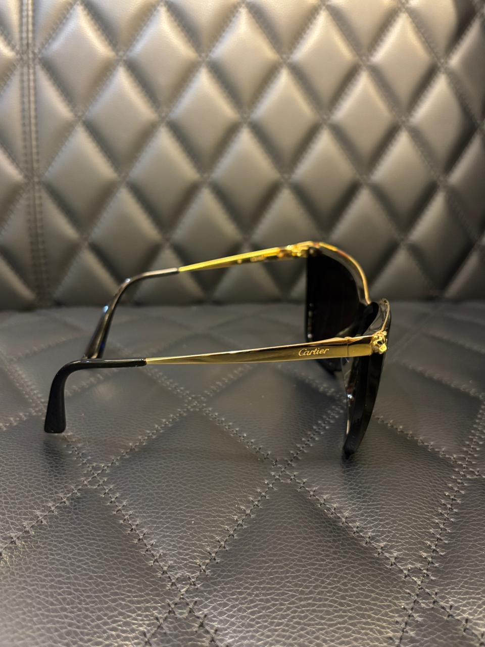 Cartier Panthere Oversized Sunglasses in vendita 3