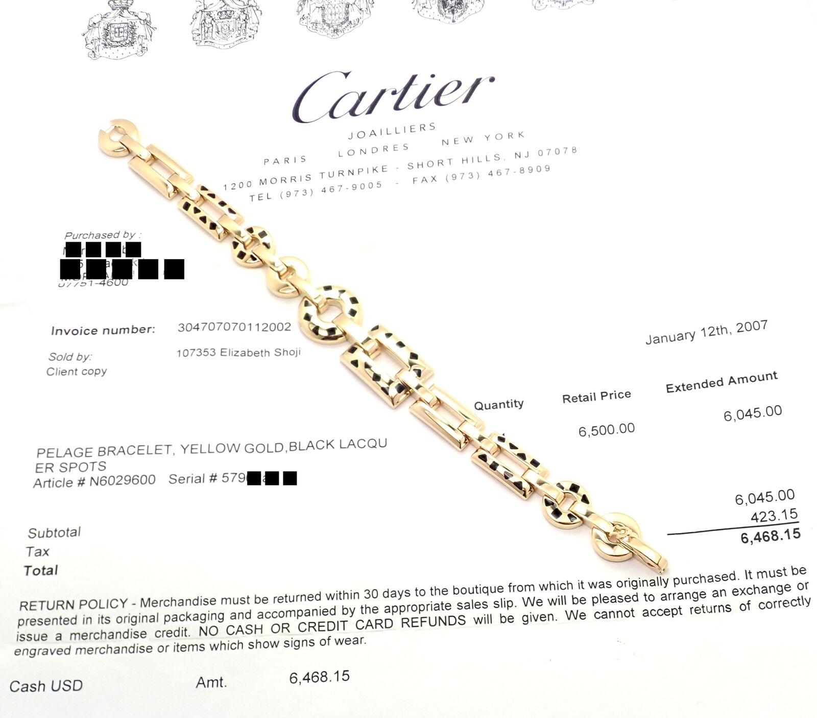 cartier panther bracelet