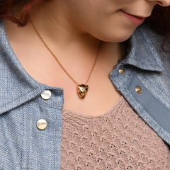 Cartier Panthère Pendant Necklace Tsavorite Onyx 18K Yellow Gold