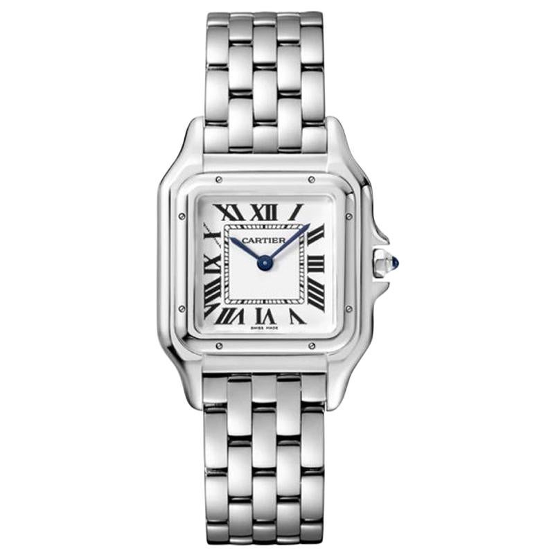Cartier Panthère Quarz Movement Medium Model Steel Watch WSPN0007