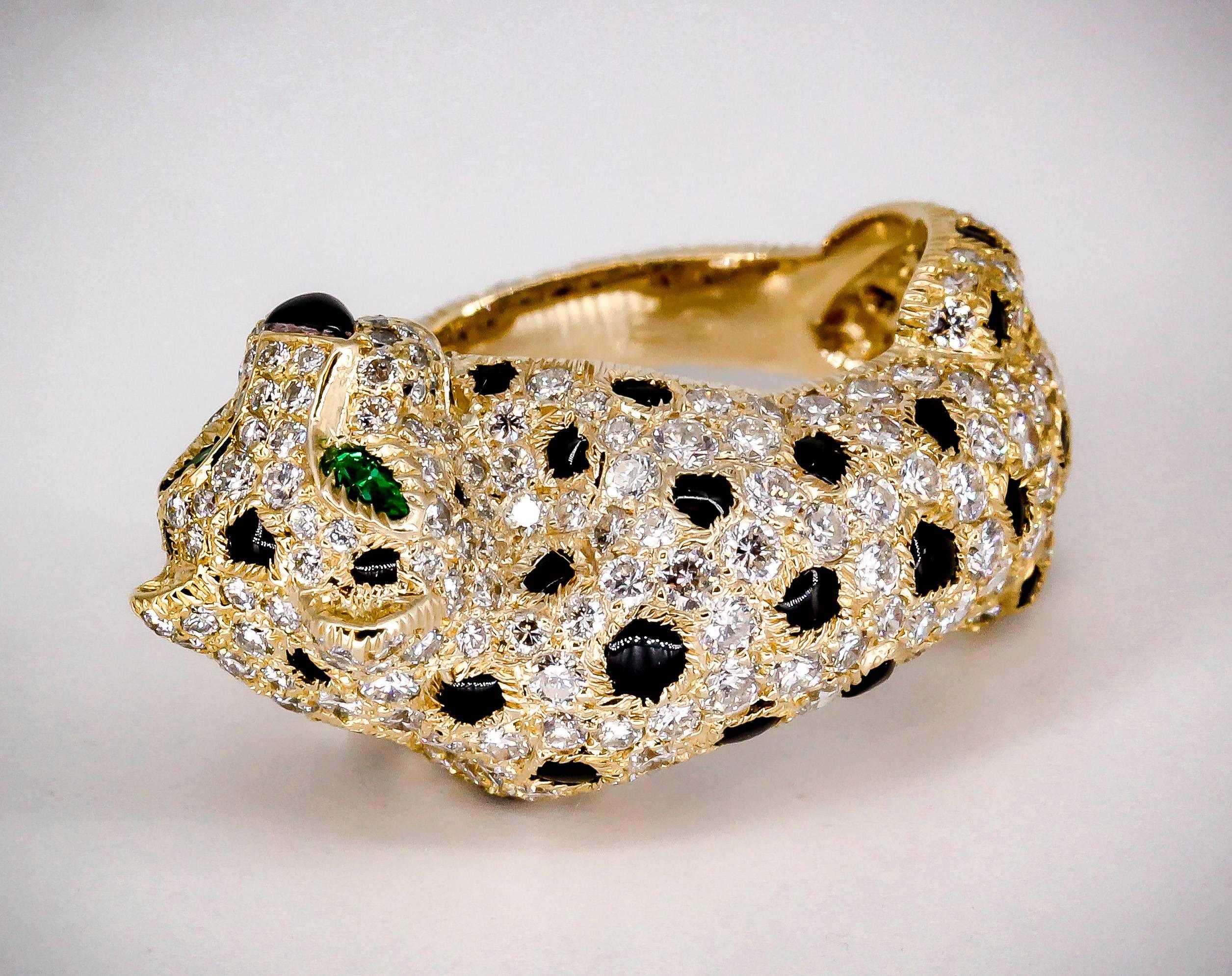 cartier leopard ring