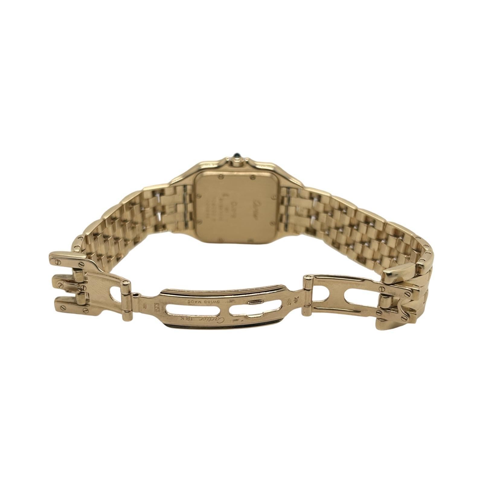 da uomo o donna Cartier Panthere Ref. 106000M in 18k Yellow Gold With Diamonds in vendita