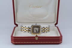 Cartier Panthère Ref. 1100 Steel & Gold Quartz Watch with Box
