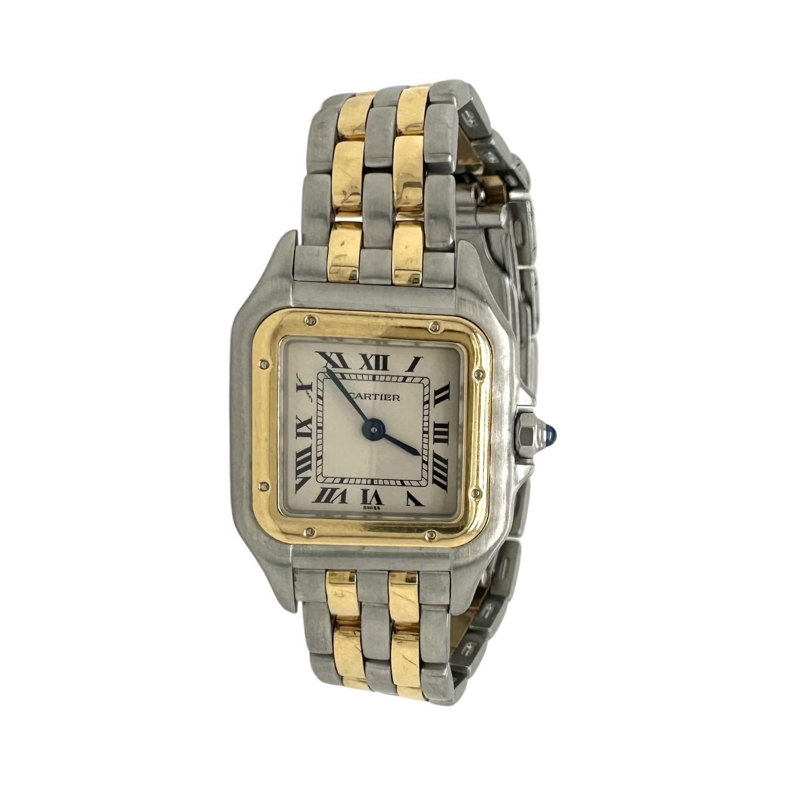 Cartier Panthère Réf. 1120 Montre en or bicolore 18 carats/SS, 22 mm 1