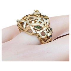 Cartier Panthere Ring in 18k Yellow Gold Size 51 (5.75)