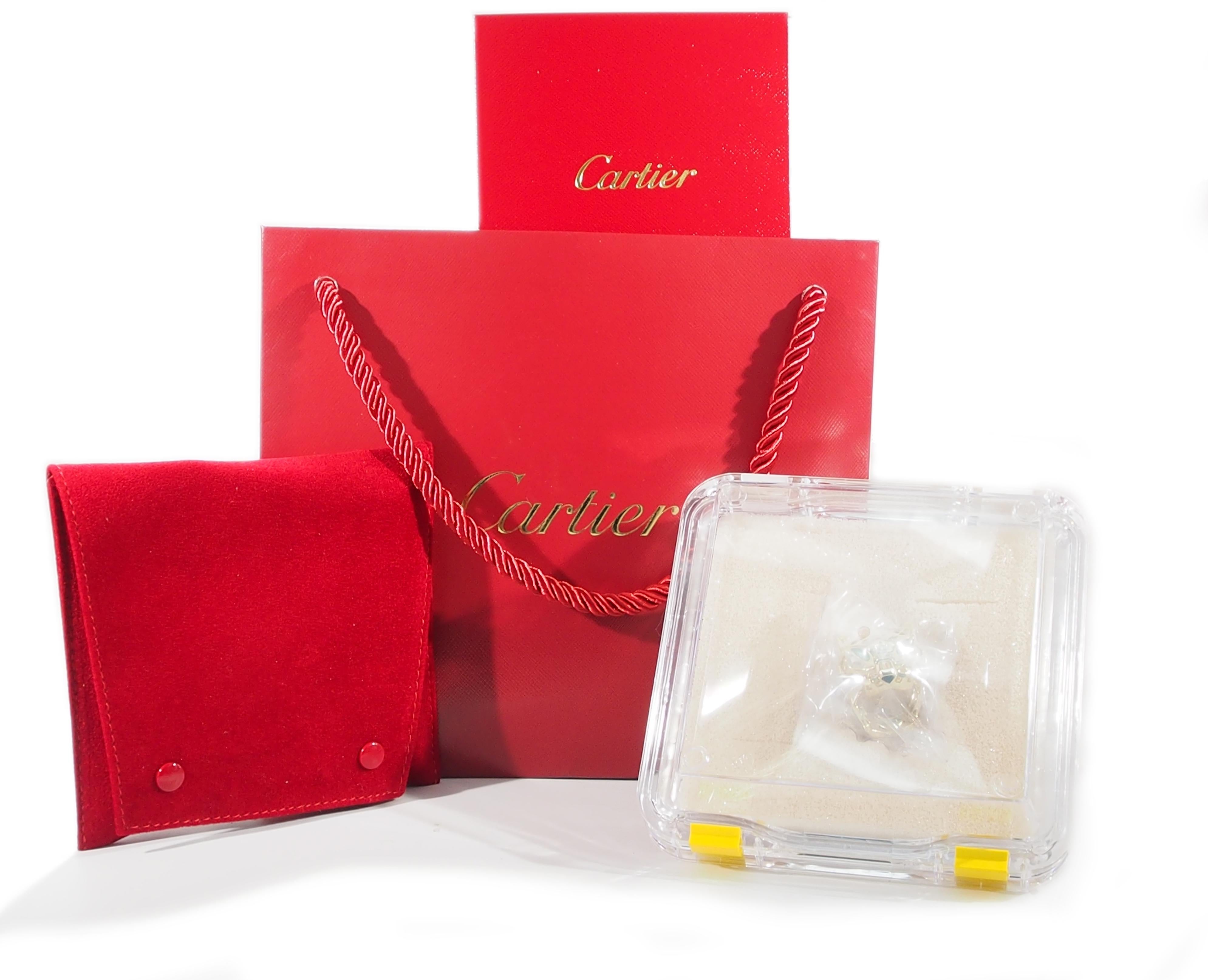 Cartier Panthere Ring Onyx Tsavorite Genuine Box Paper Pouch 18 Karat Yellow In Good Condition In Boca Raton, FL