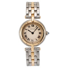 Cartier Panthere Ronde 24MM 166920 Orologio in acciaio inossidabile bicolore oro giallo