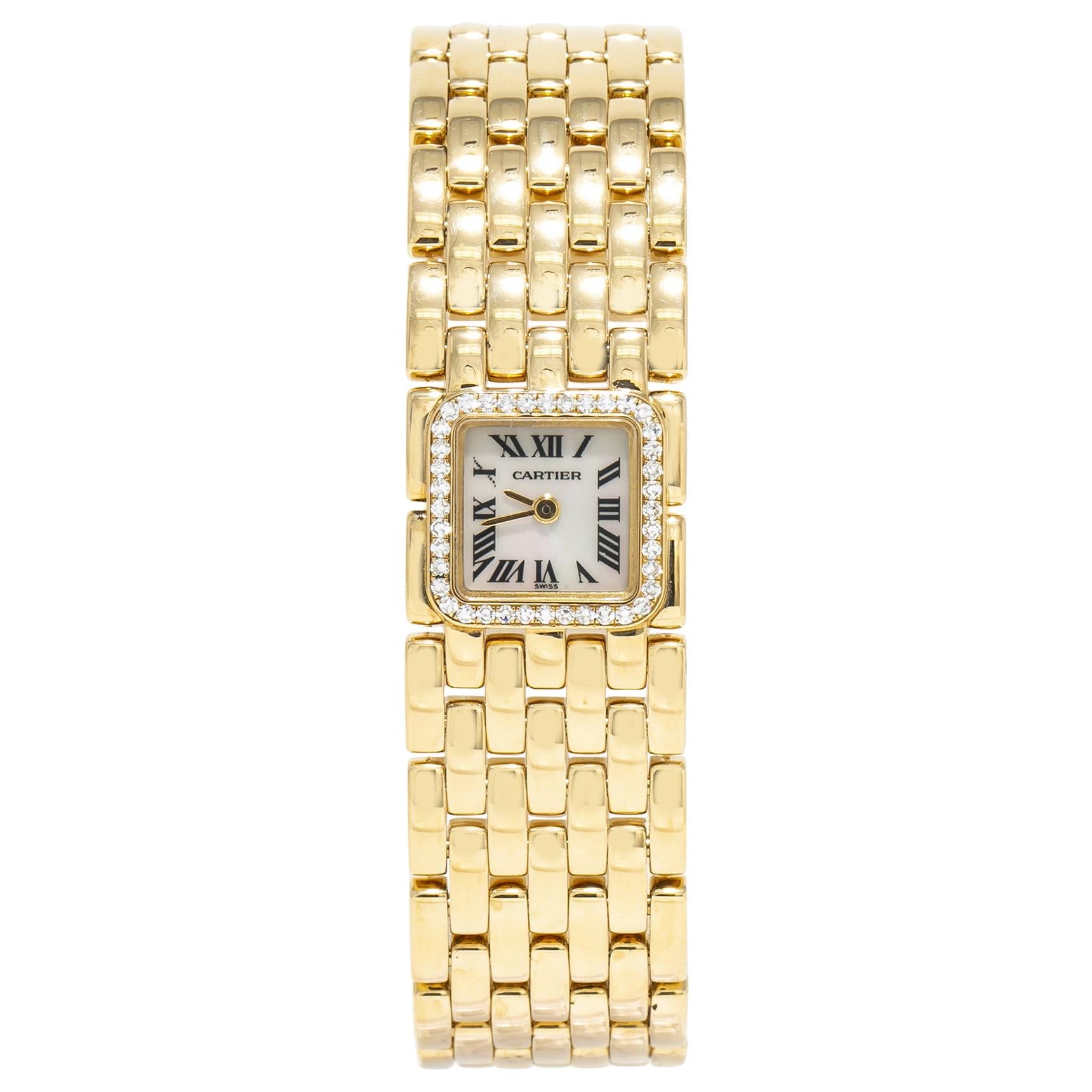 Cartier Panthere Ruban 2421, Mother of Pearl Dial, Certified