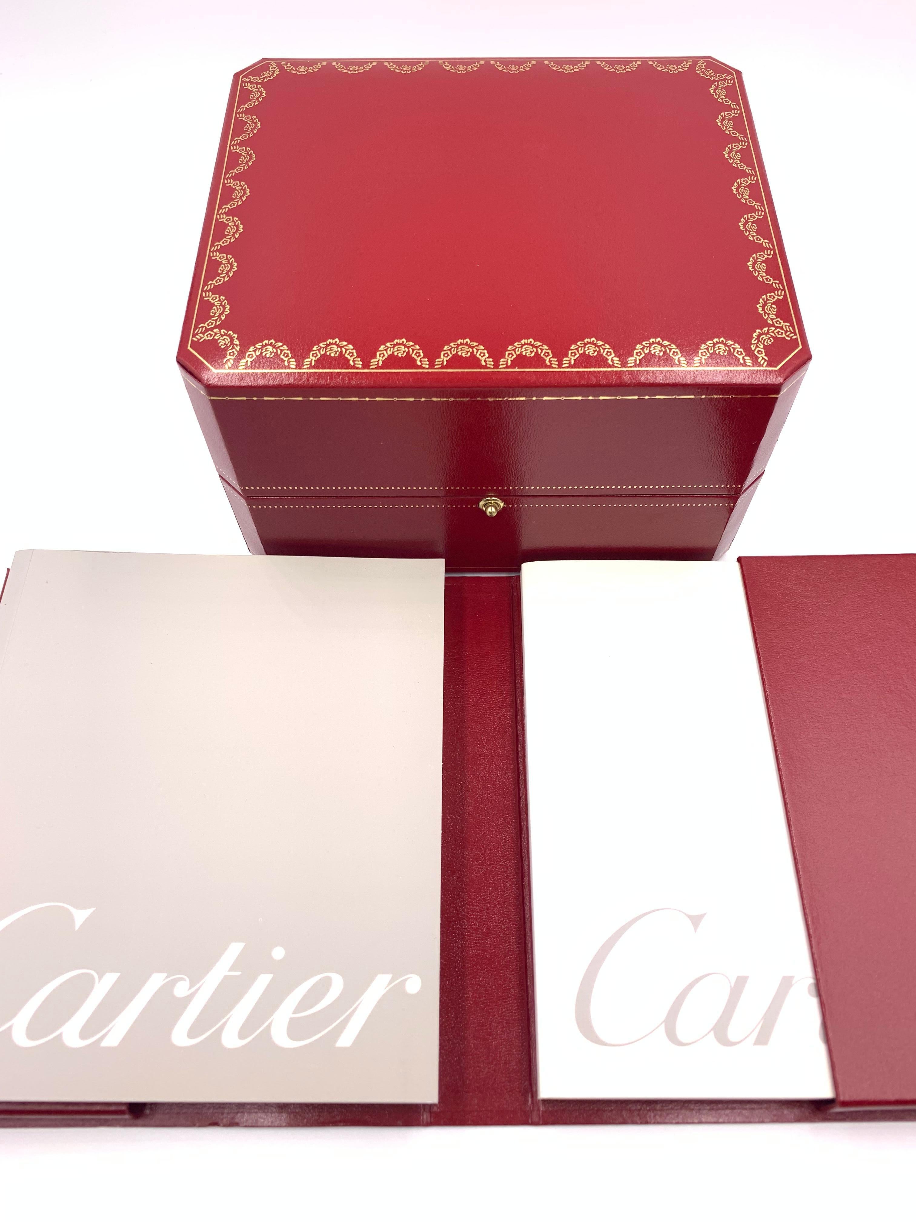 Cartier Panthere Ruban Mirrored Dial Stainless Steel Quartz Watch 2