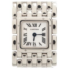 Cartier Panthère Ruban W61001T9 Pink Mother of Pearl Watch Box Papers Set