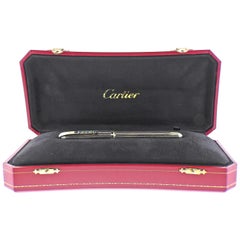 Cartier Panthere Sapphire Emerald Gold Fountain Pen