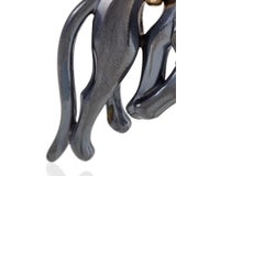 Cartier Panthere Silverium and Gold Pendent