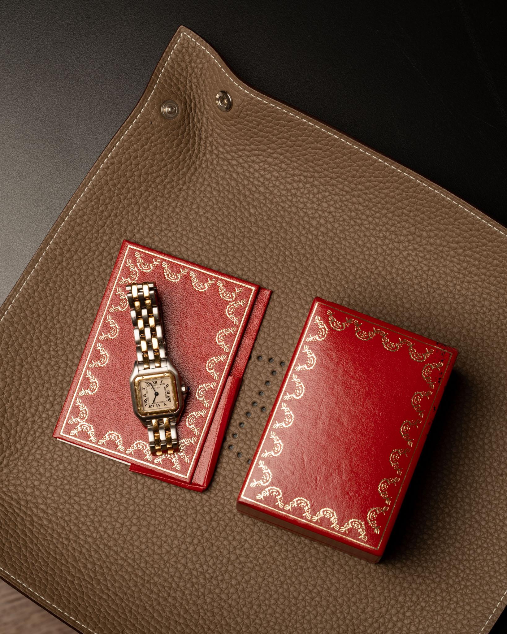 Cartier Panthere SM 1120 2 Row SS/YG 1990er Jahre im Zustand „Gut“ im Angebot in SYDNEY, AU