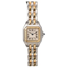 Cartier Panthere SM 1120 2 Row SS/YG 1990s