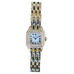 Cartier Panthère SM 18k Yellow Gold Diamond Case Unworn Full Set