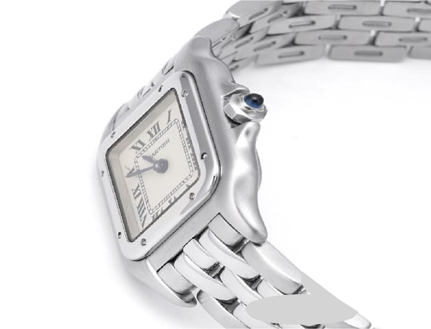 Women's Cartier Panthere SM W25033P5 - Elegant Ladies' Stainless Steel Quartz Watch
