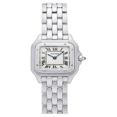 Cartier Panthere SM W25033P5 - Elegante Damenuhr aus Edelstahl mit Quarz aus Edelstahl