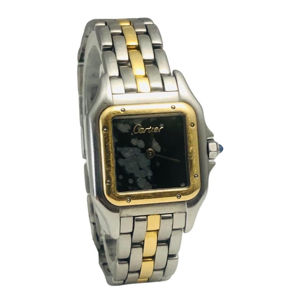 cartier panthere watch two tone vintage