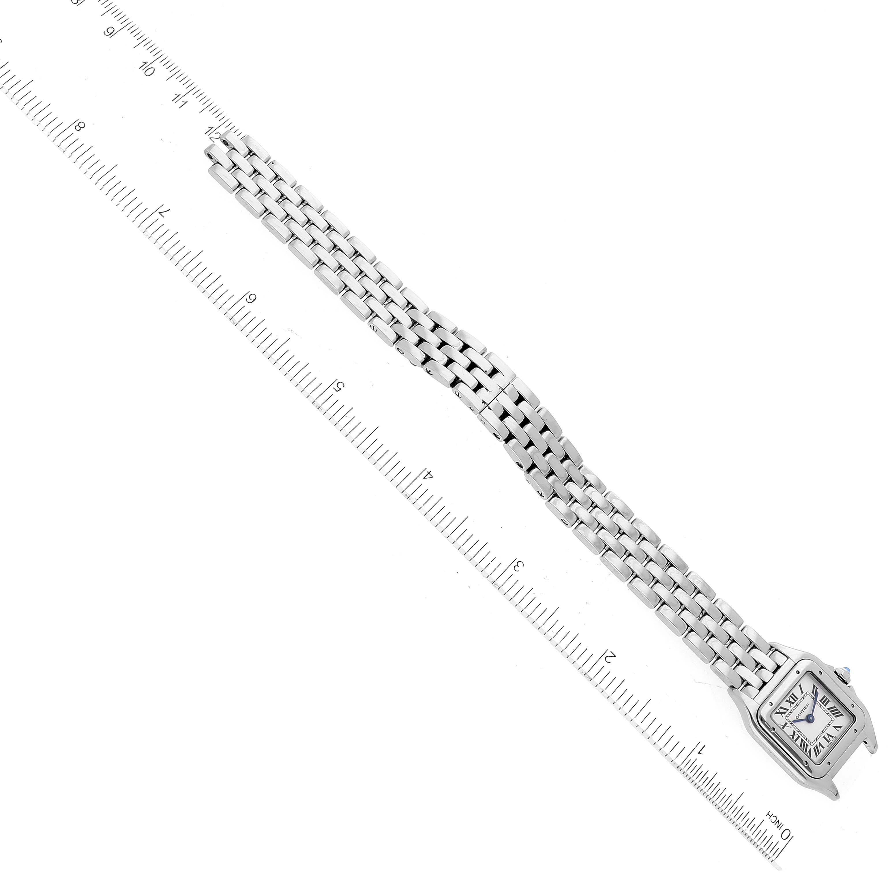 Cartier Panthere Small 22mm Steel Ladies Watch WSPN0006 Box Card 1