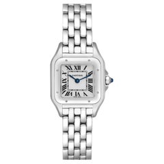 Cartier Panthere Small 22mm Steel Ladies Watch WSPN0006 Box Card