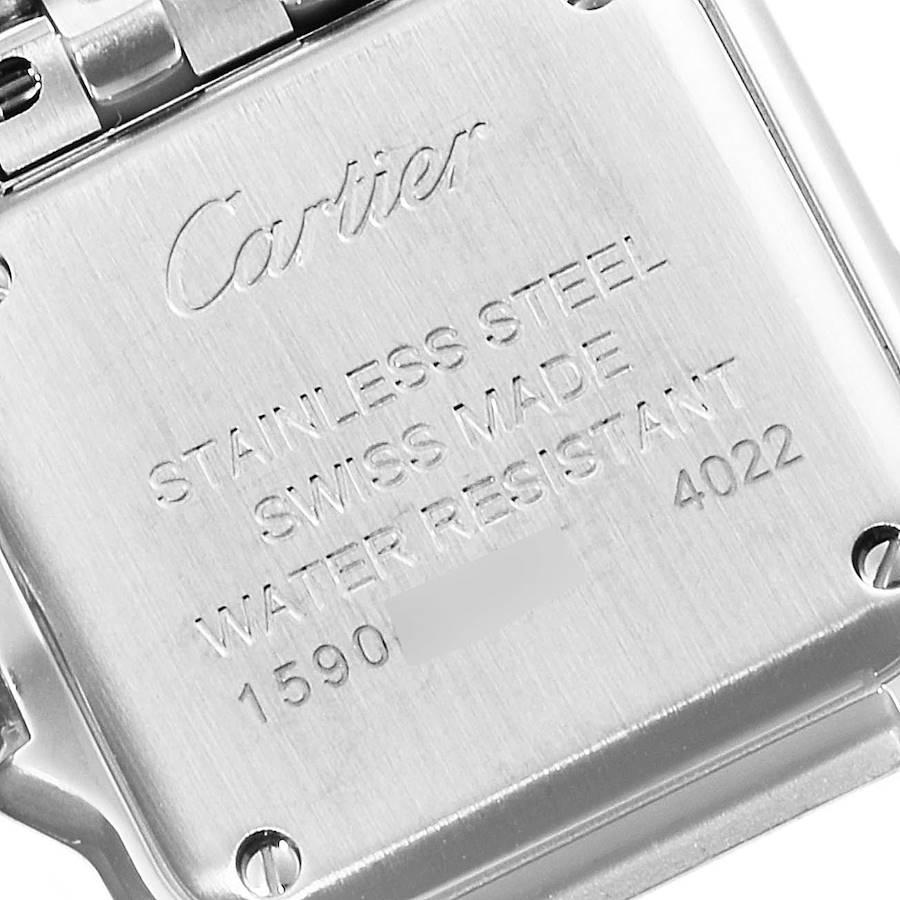 Cartier Panthere Small Steel Ladies Watch WSPN0006 Box In Excellent Condition For Sale In Atlanta, GA