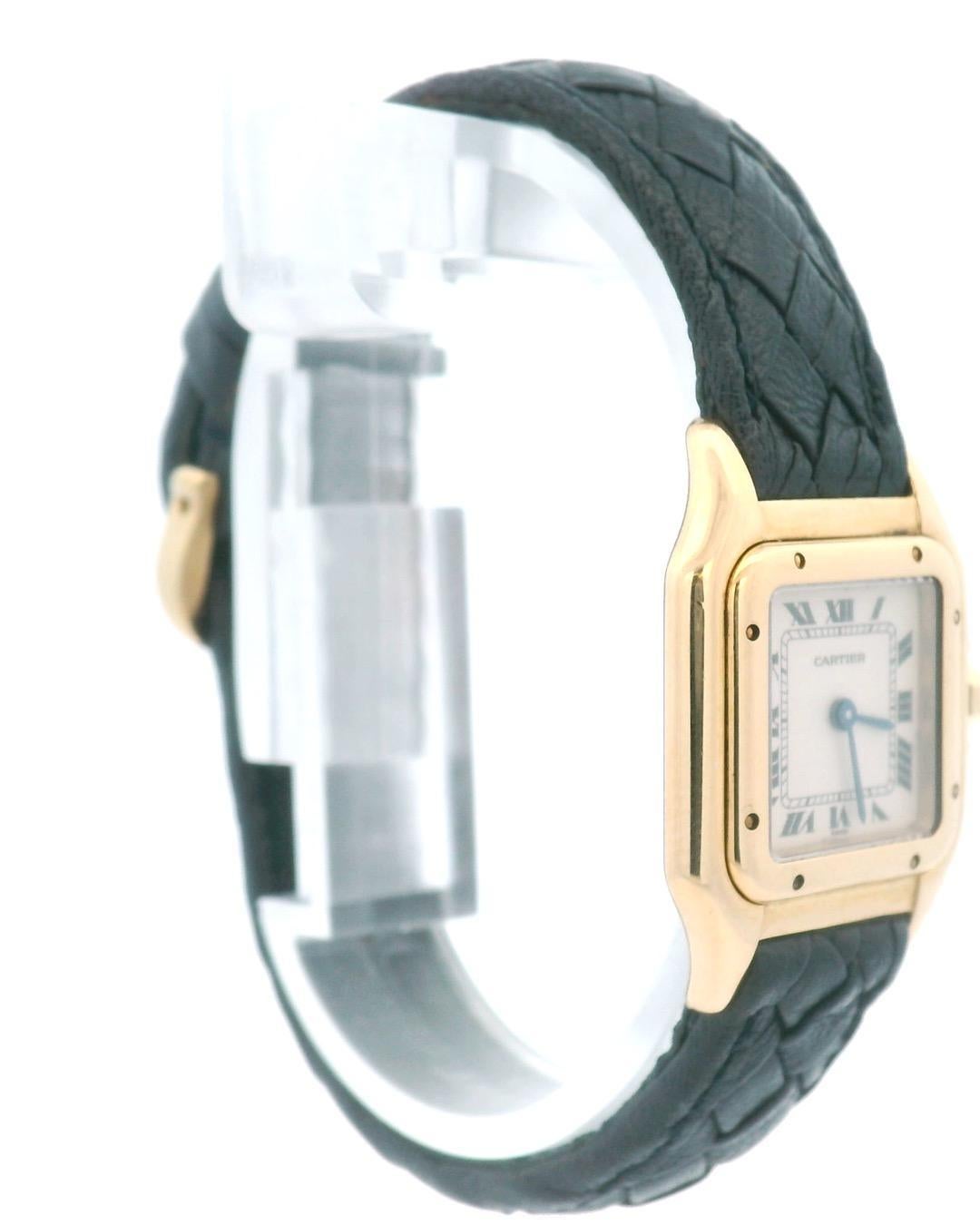 Cartier Panthere Small 8669 in oro giallo 18 carati con cinturino e fibbia aftermarket In condizioni buone a Great Neck Plaza, NY