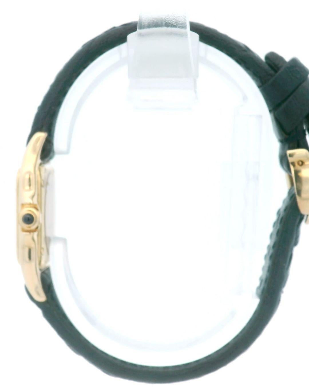 da uomo o donna Cartier Panthere Small 8669 in oro giallo 18 carati con cinturino e fibbia aftermarket